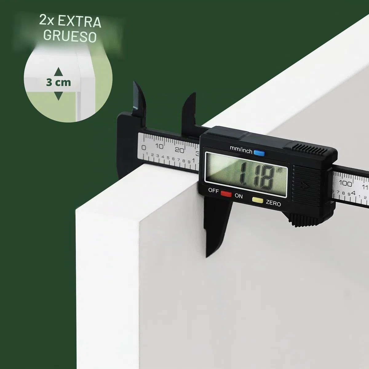 Furinno Cubículo Organizador de Almacenamiento Decorativo con Parte Trasera Abierta, 2 Cubos, Gris Claro