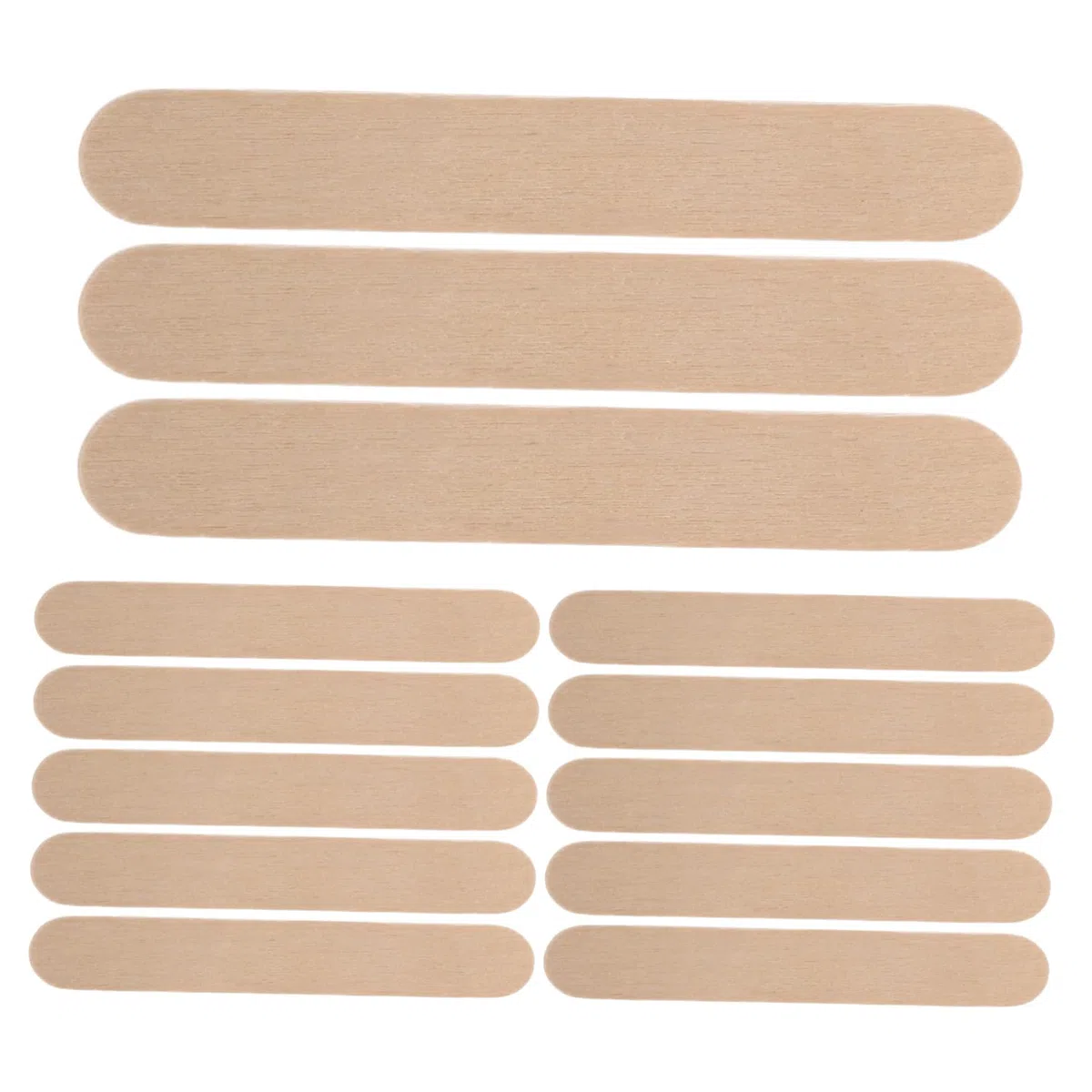 Gatuida 1000piezas Palitos de Madera para Manualidades de Naturales para Proyectos de Arte Manualidades Infantiles y Etiquetas para Plantas de Cera