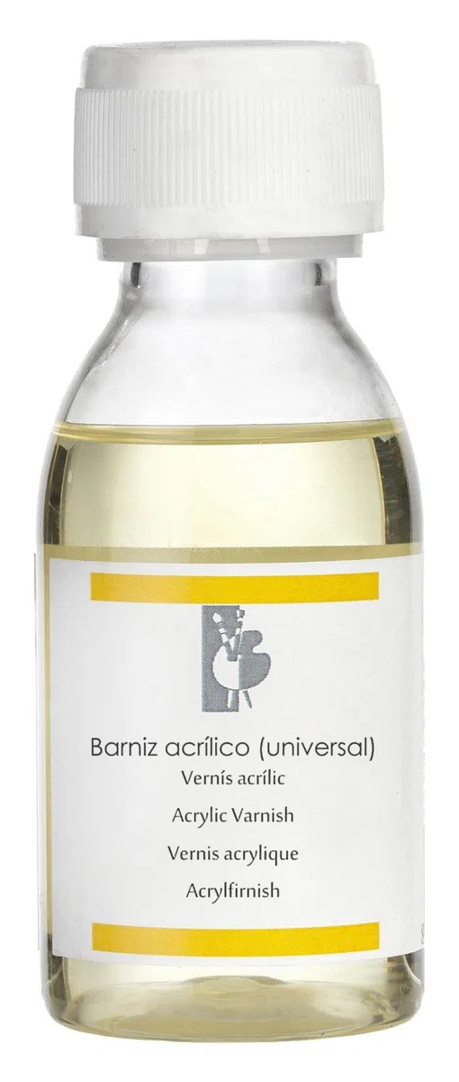 Lienzos Levante Barniz Acrílico Brillante, Botella de 100 ml