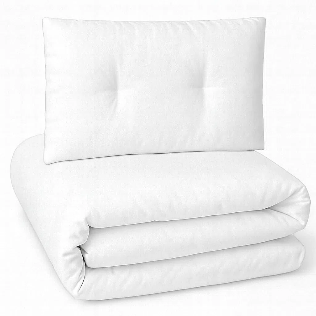 Edredón para niños 120 x 170 cm para todas las estaciones + Almohada 40x60 cm - Edredón + Almohada para cama 80 x 160 cm Suave y cómodo - Sin químicos (120x170cm + 40x60cm (cama 80x160cm