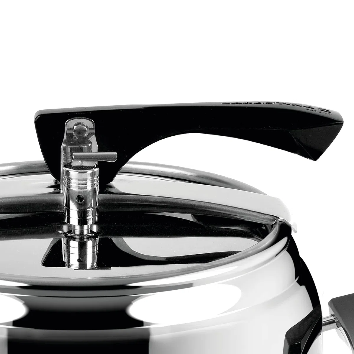 Lagostina - Olla a presión La Classica Lagofusion, olla a presión Ø 26 cm, capacidad 12 L, con cesta, receta y ecodosis, asas de baquelita, válvula de peso y fondo Lagofusion