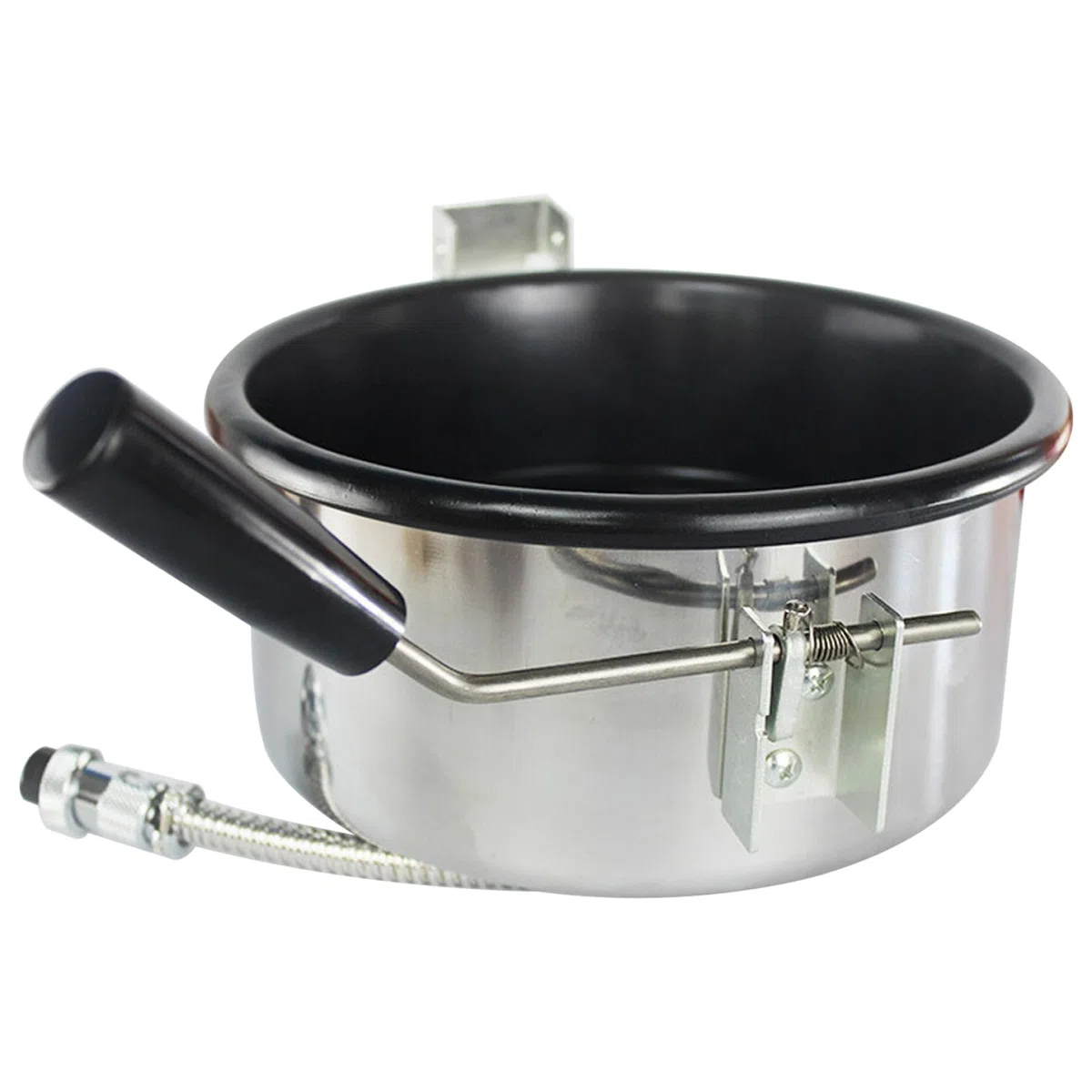 Máquina eléctrica para hacer palomitas de maíz Nostalgia de 8 oz, máquina de palomitas de noche de película anti-quemaduras con control de seguridad, Popper retro fácil de limpiar para fiestas y