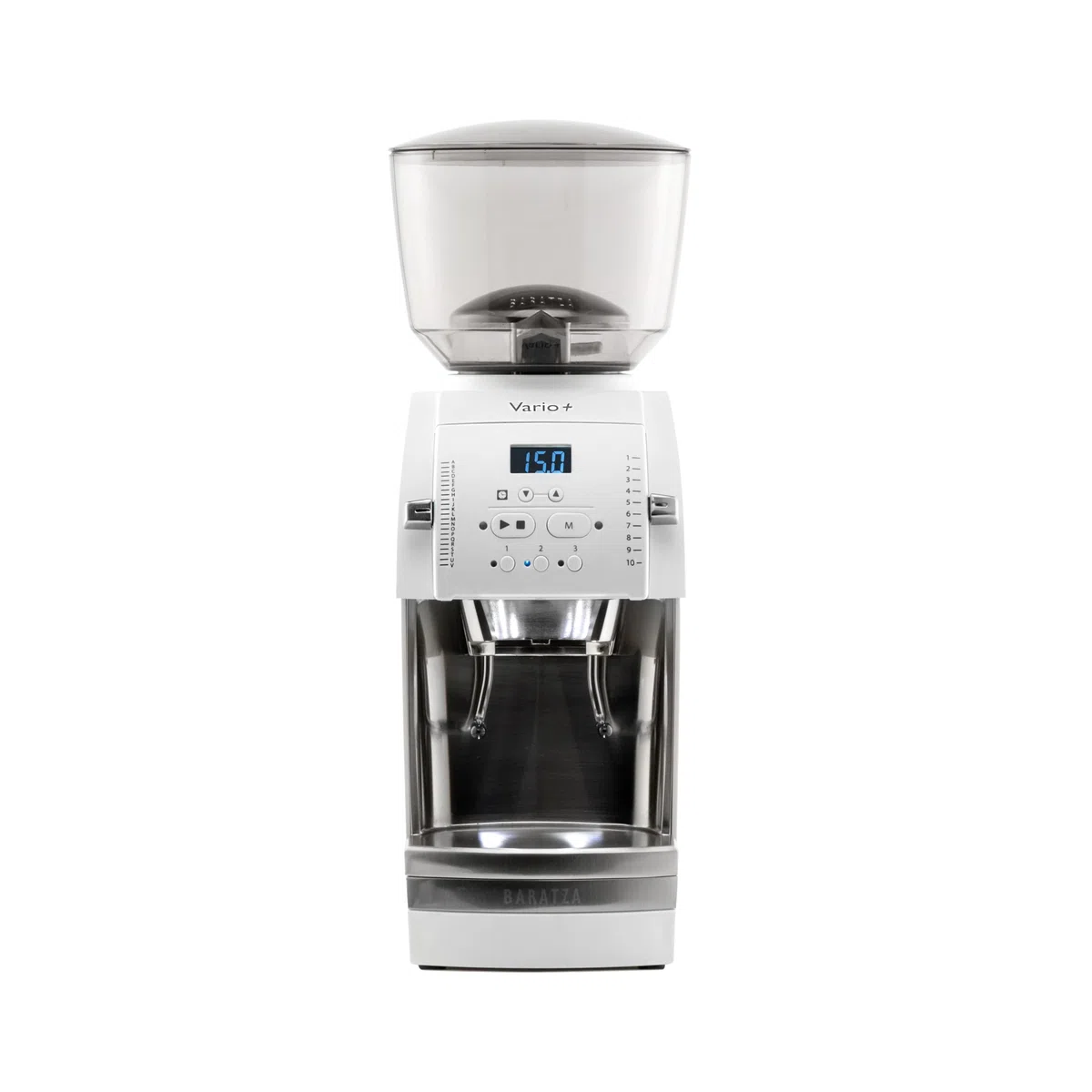 Baratza Vario+ Molinillo Eléctrico de Café en Grano, Blanco | Coffee Grinder con 22 Microajustes