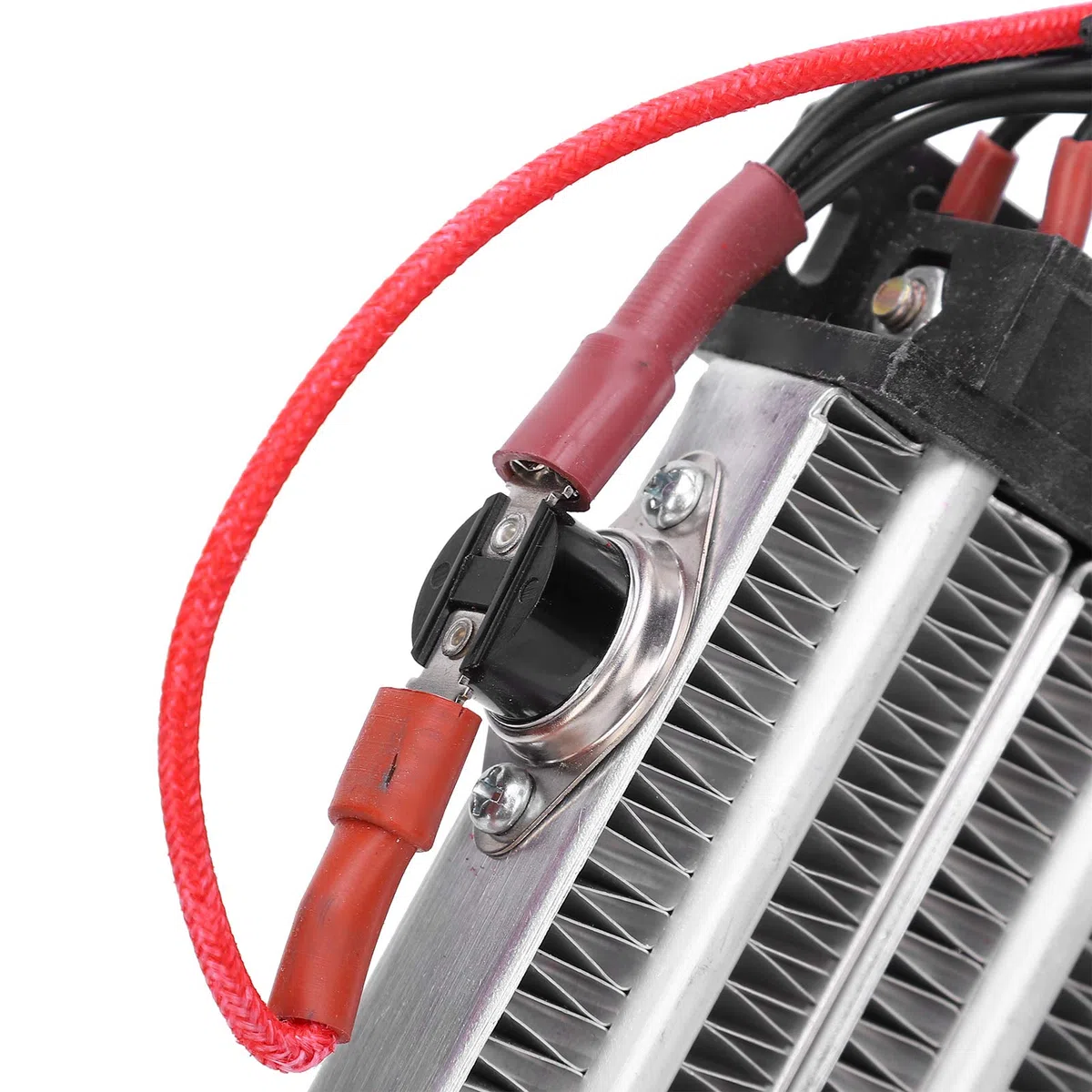 Calentador de aire de cerámica PTC de 2000 W, elemento calefactor eléctrico termostático aislado para ventilador, calentador, humidificador, aire acondicionado y automóvil