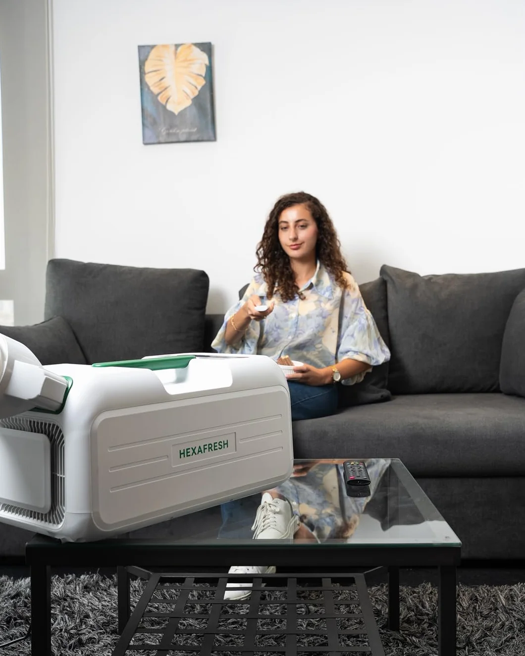 HEXAPRO+ Aire acondicionado portátil 4800 BTU, refrigerante R290, refrigeración turbo, deshumidificador y modo ventilador, para habitaciones de hasta 15 m², eficiencia energética