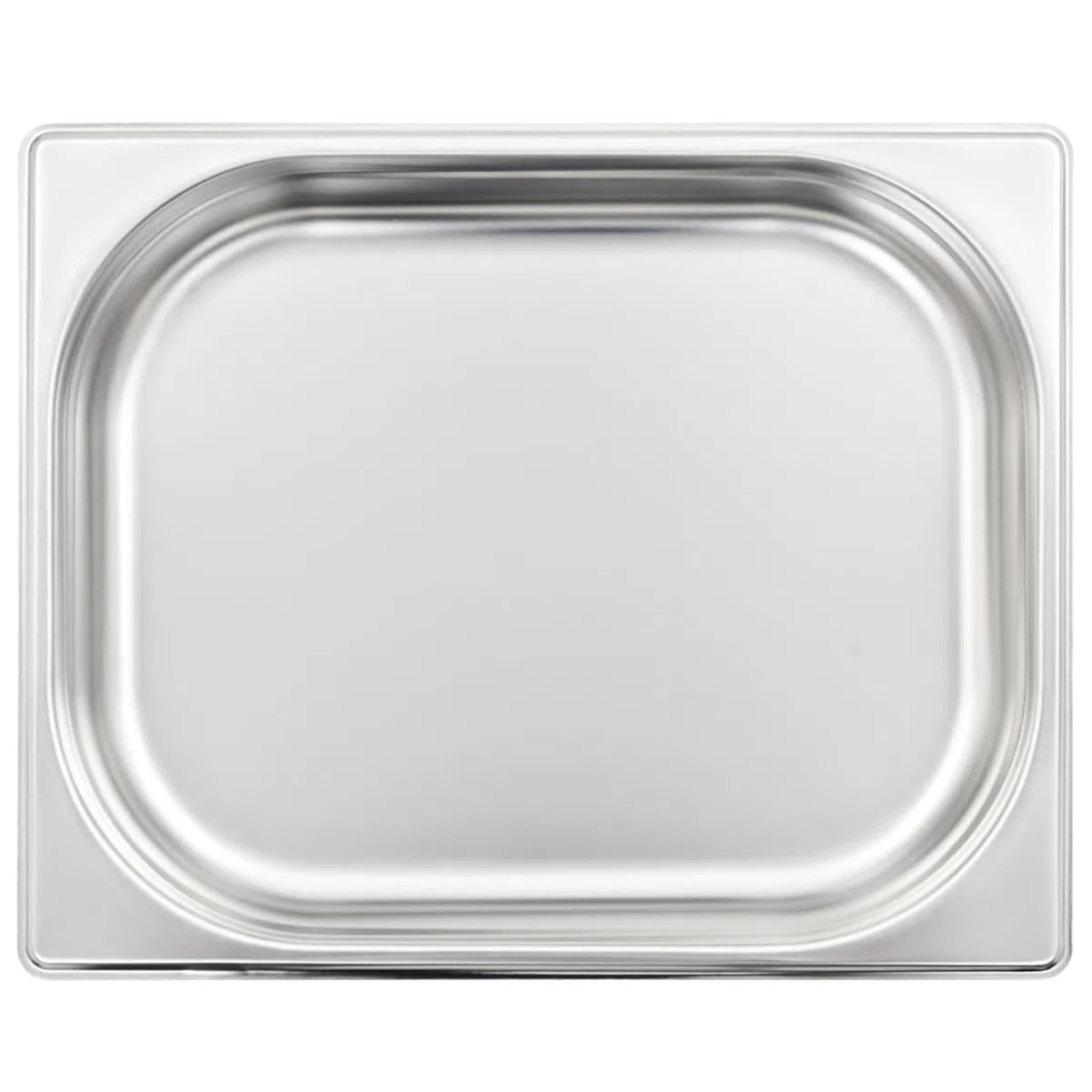 Homgoday Gastronorm - Juego de 8 recipientes GN 1/2 de 40 mm de acero inoxidable para mesa de vapor para el hogar y el jardín