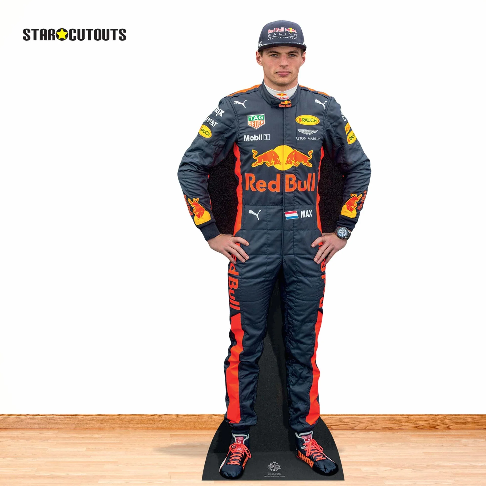 Star Cutouts Ltd CS667 MAX Verstappen, cartón, Multicolor, 177 x 74 x 177 cm