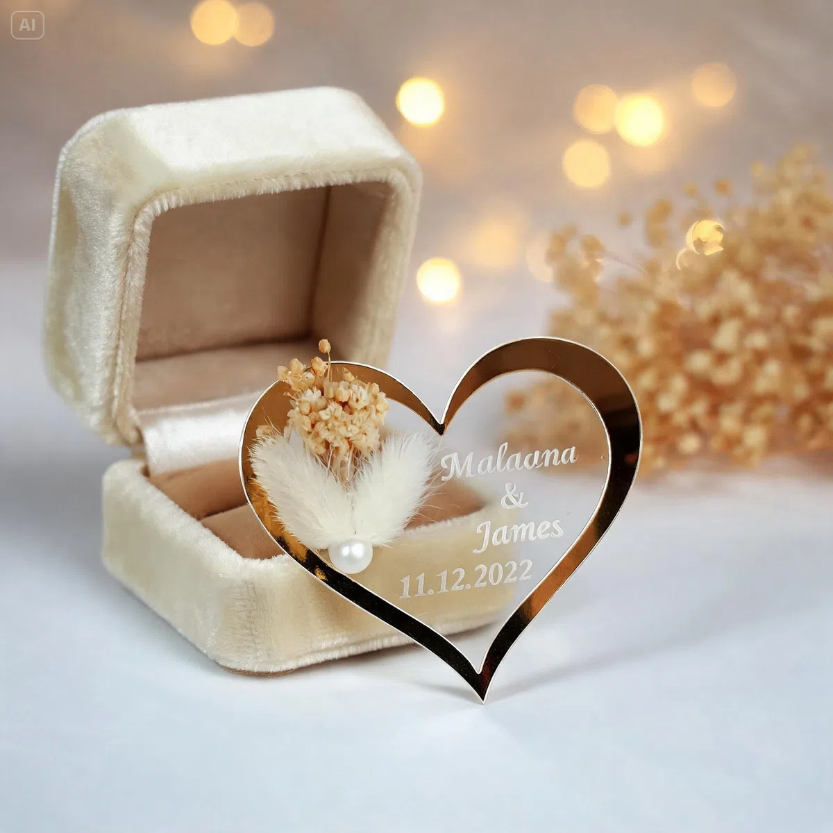 Regalos Invitados Boda, acrílica 18 Piezas imán Detalles Boda para Invitados, Recuerdos de Boda para Invitados, Detalles comunion Bautizo para Invitados