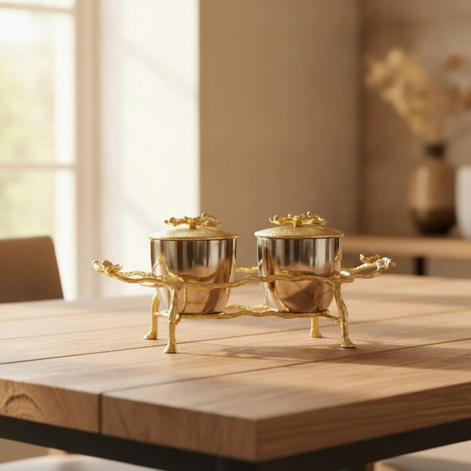 Juego Condimenteros con Soporte corativo Juego Salero y Pimentero Compacto Salero y Pimentero para Comedor, Cocina