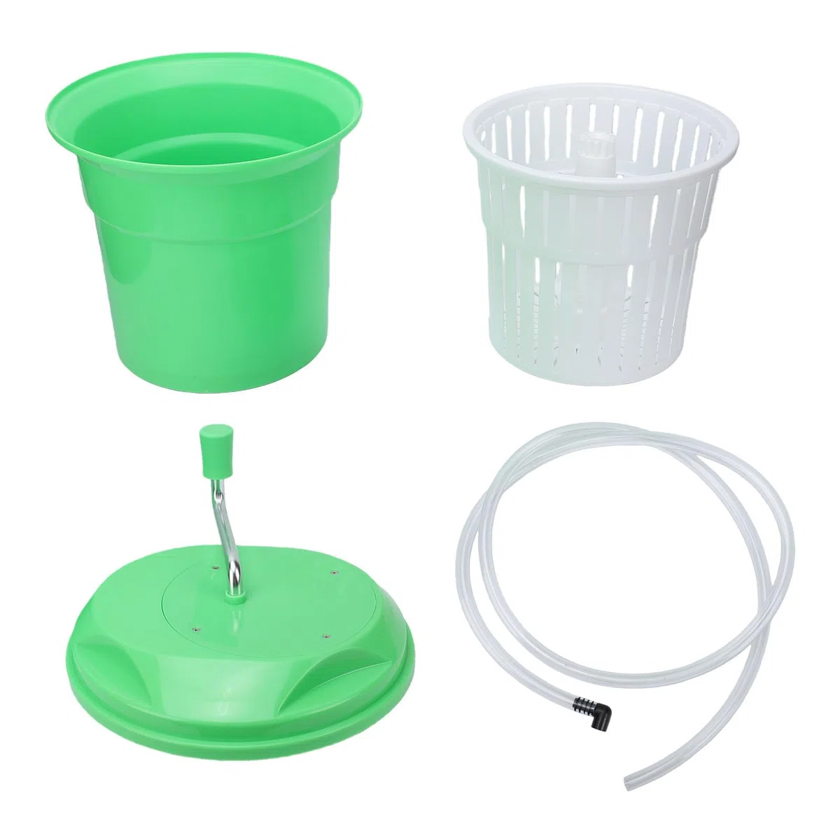 Ensalada Manual de 12 Litros para Cocineros Caseros que Preparan Ensaladas Frescas, Elimina el Exceso de Agua, Mantiene las Verduras Crujientes, Extiende la Frescura y Evi