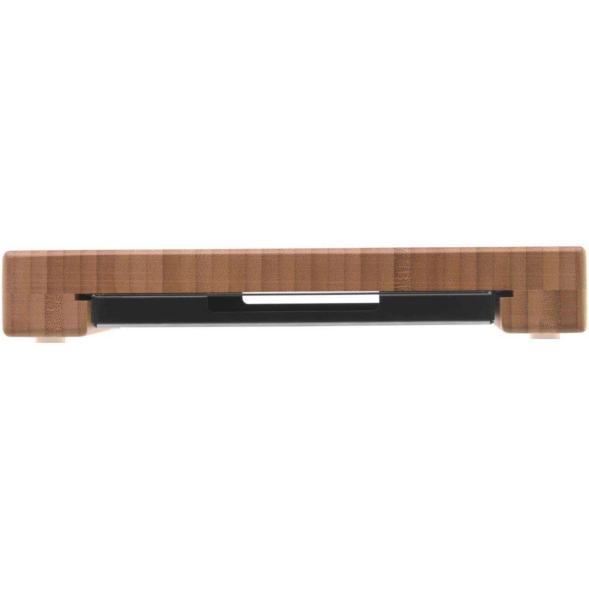 WMF Tabla para cortar pan con recogemigas, tabla de cortar con bandeja colectora 44 x 27 x 4,8 cm, tabla de cortar de madera con bandeja para migas, bambú, forma de rejilla, suave con las cuchillas