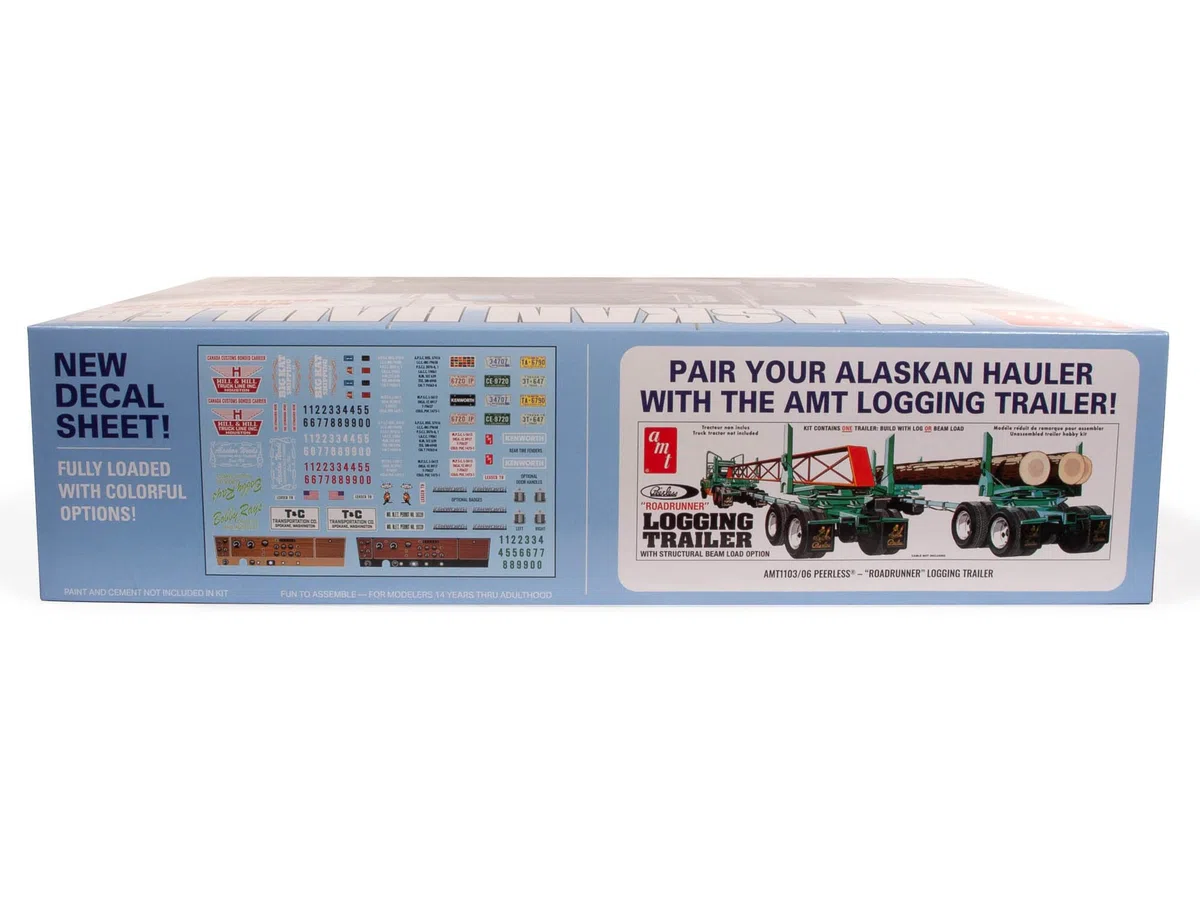 AMT 1/25 Kenworth Alaskan Hauler