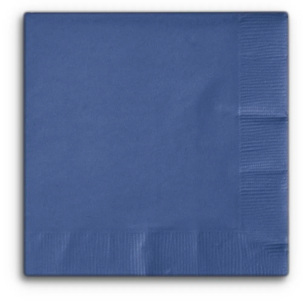 Creative Converting 571137B - Servilletas de papel de 3 capas, color azul marino