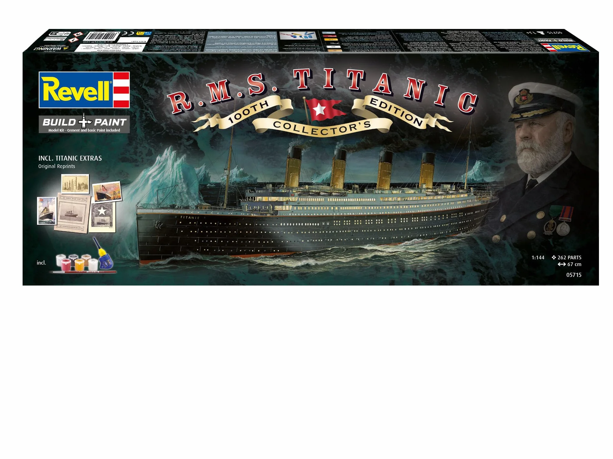 Revell - Maqueta 100 Jahre Titanic, kit modello, escala 1:400 (05715)