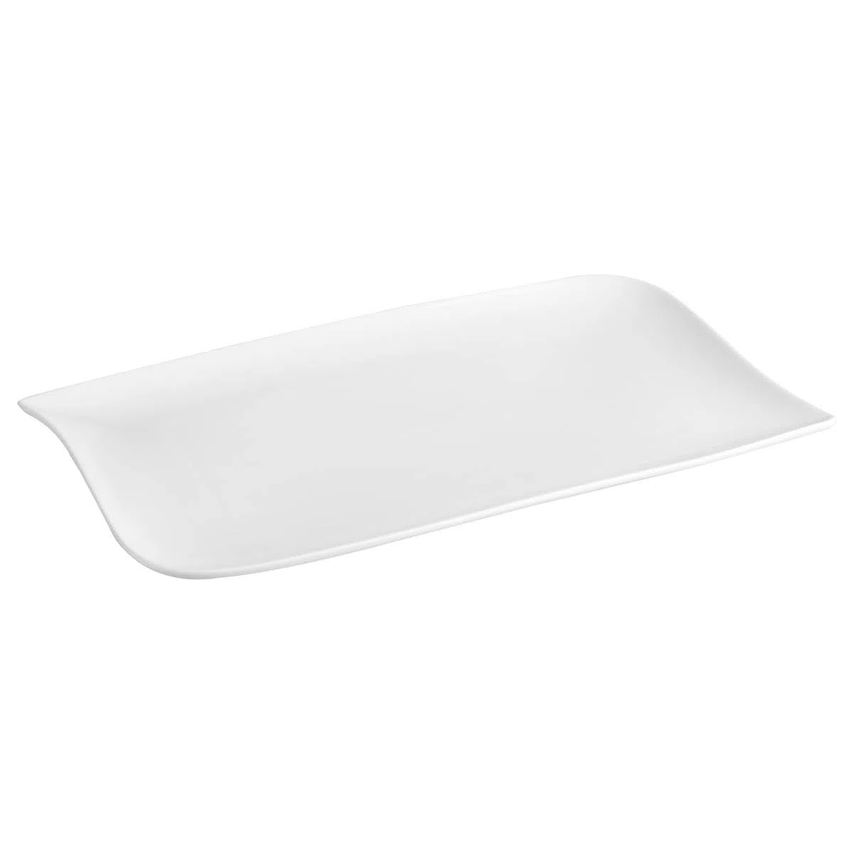 Secret de Gourmet - Lote de 6 platos llanos rectangulares Vague 33x20cm