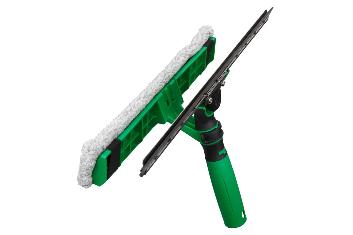 Unger VisaVersa Pro VV250 - Limpiacristales (25 cm de Largo, Mango de Dos componentes, limpiacristales y limpiacristales en uno)