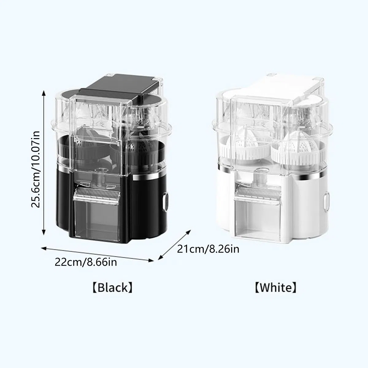Exprimidor de cítricos automático portátil, doble cabezal recargable para uso doméstico, exprimidor de fiesta