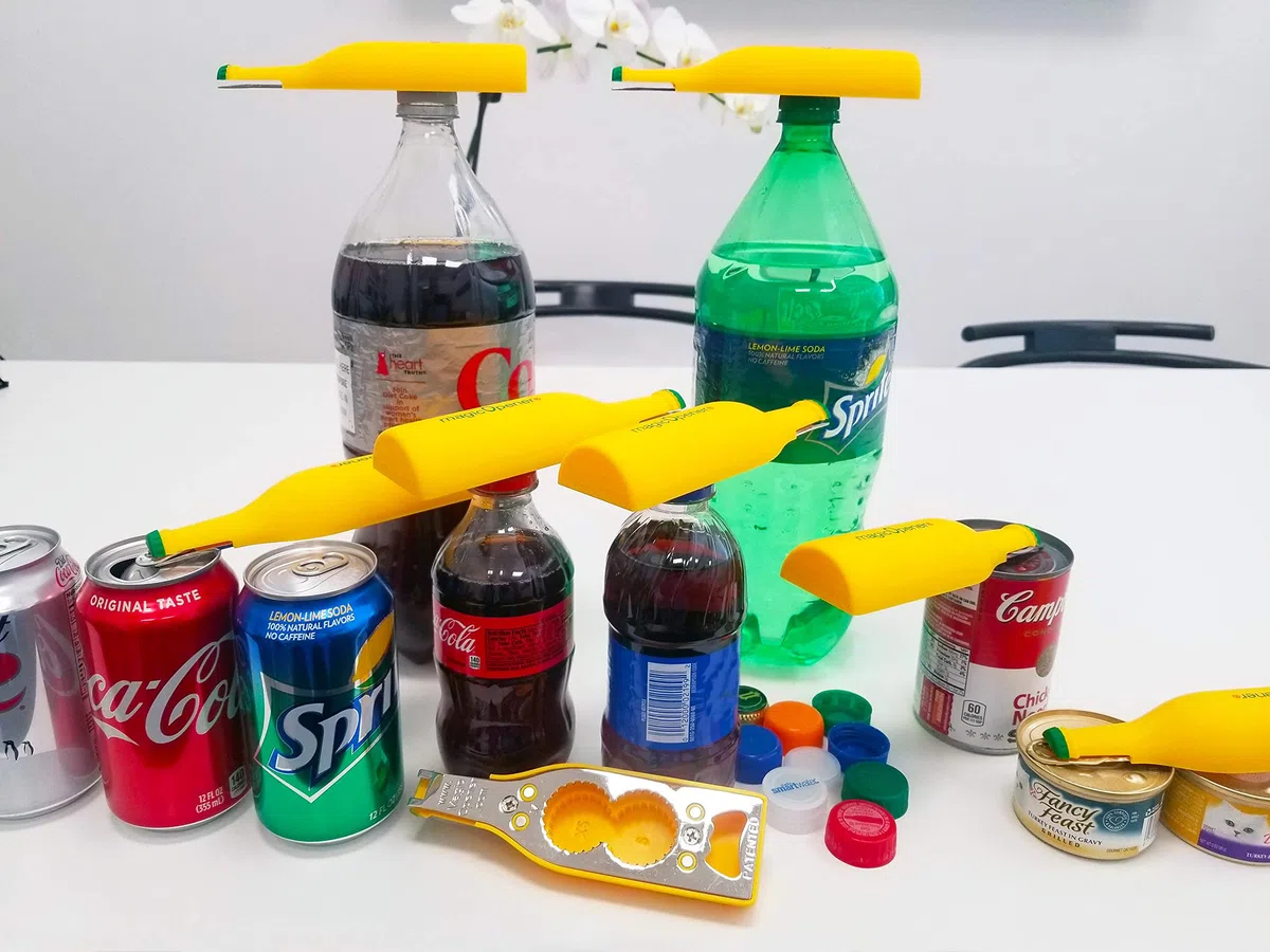 The Extreme Magic Opener - Abridor de Latas y Destapador Botellas de Plastico