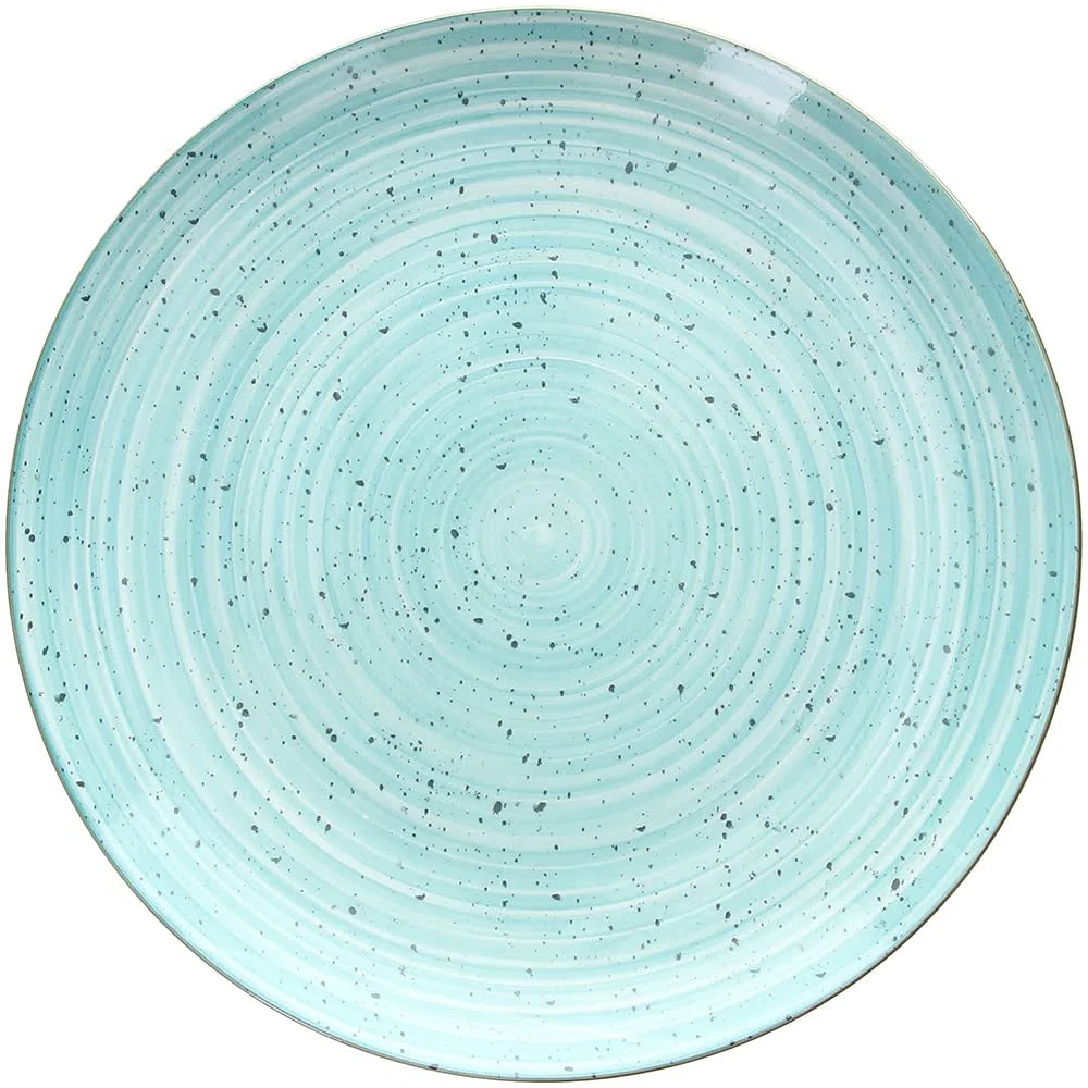 Tognana Pepper Bamboo, Servicio de platos 18 piezas para 6 personas, Porcelana, Verde