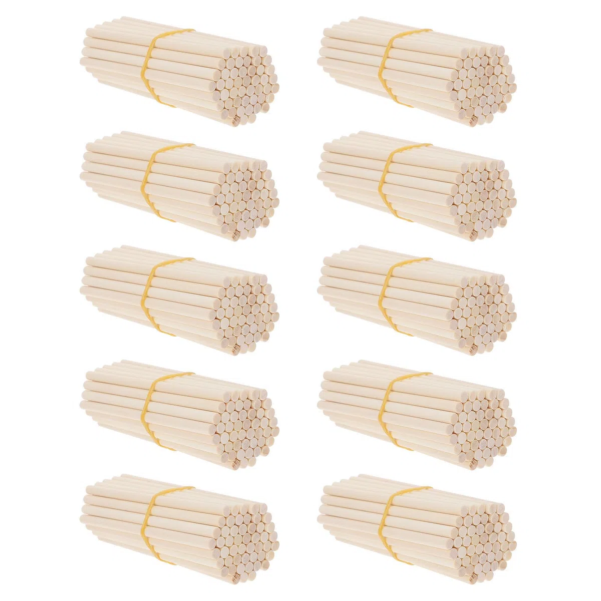 Palitos para Hacer Helado de Madera Beige 500 Piezas | Varillas Madera, Acabado Suave y Agarre Cómodo, Suministros para Manualidades y Talleres Creativos
