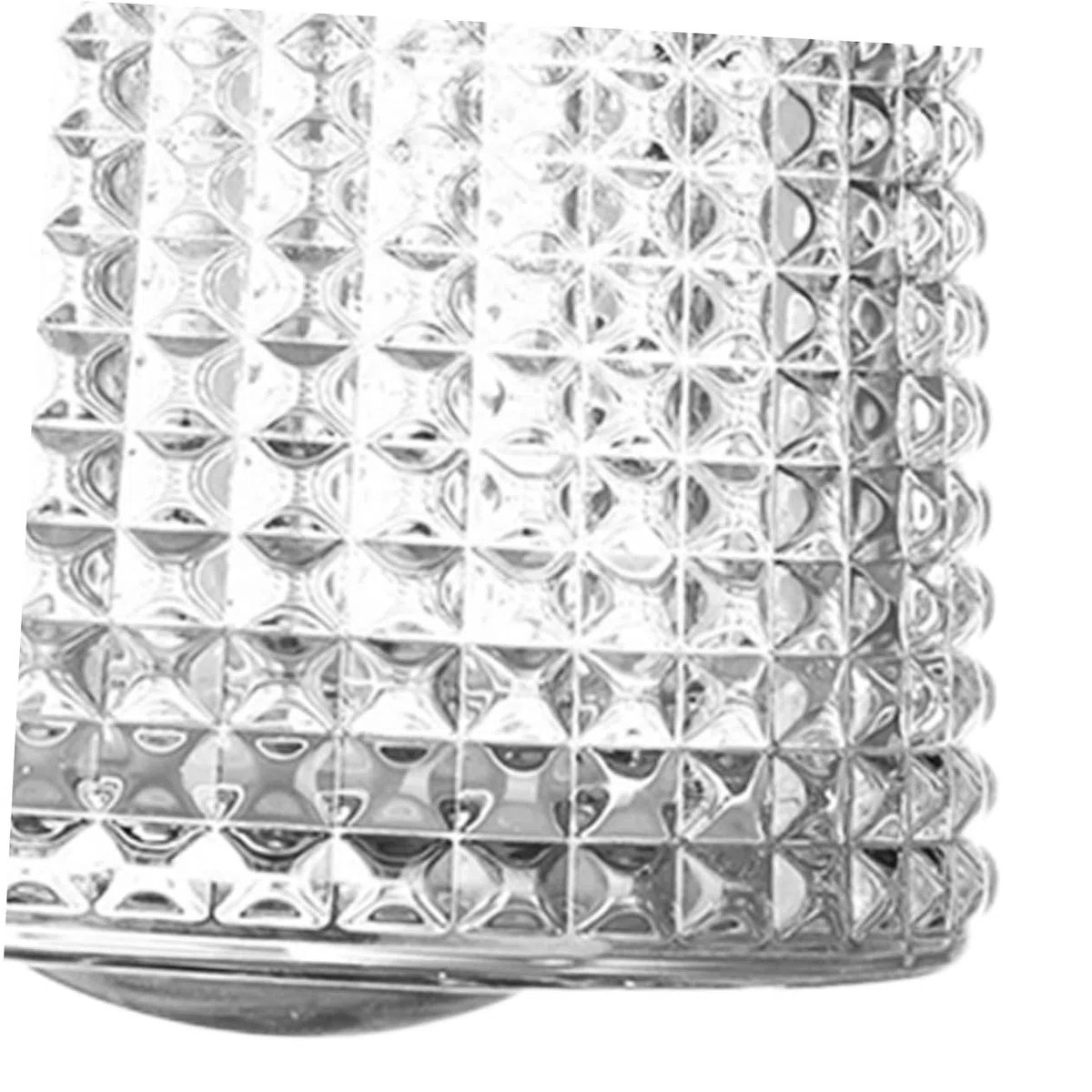 Cabilock 2 Juegos vidrio giratorio vasos de whisky de cristal vaso de cristal anteojos vasos de vidrio vasos tazas copas de cóctel únicas diamante barra de vidrio colocar