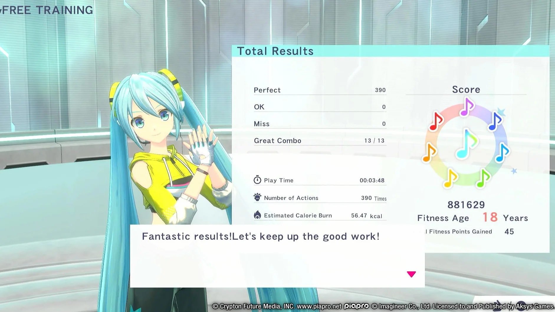 Fitness Boxing feat. HATSUNE MIKU