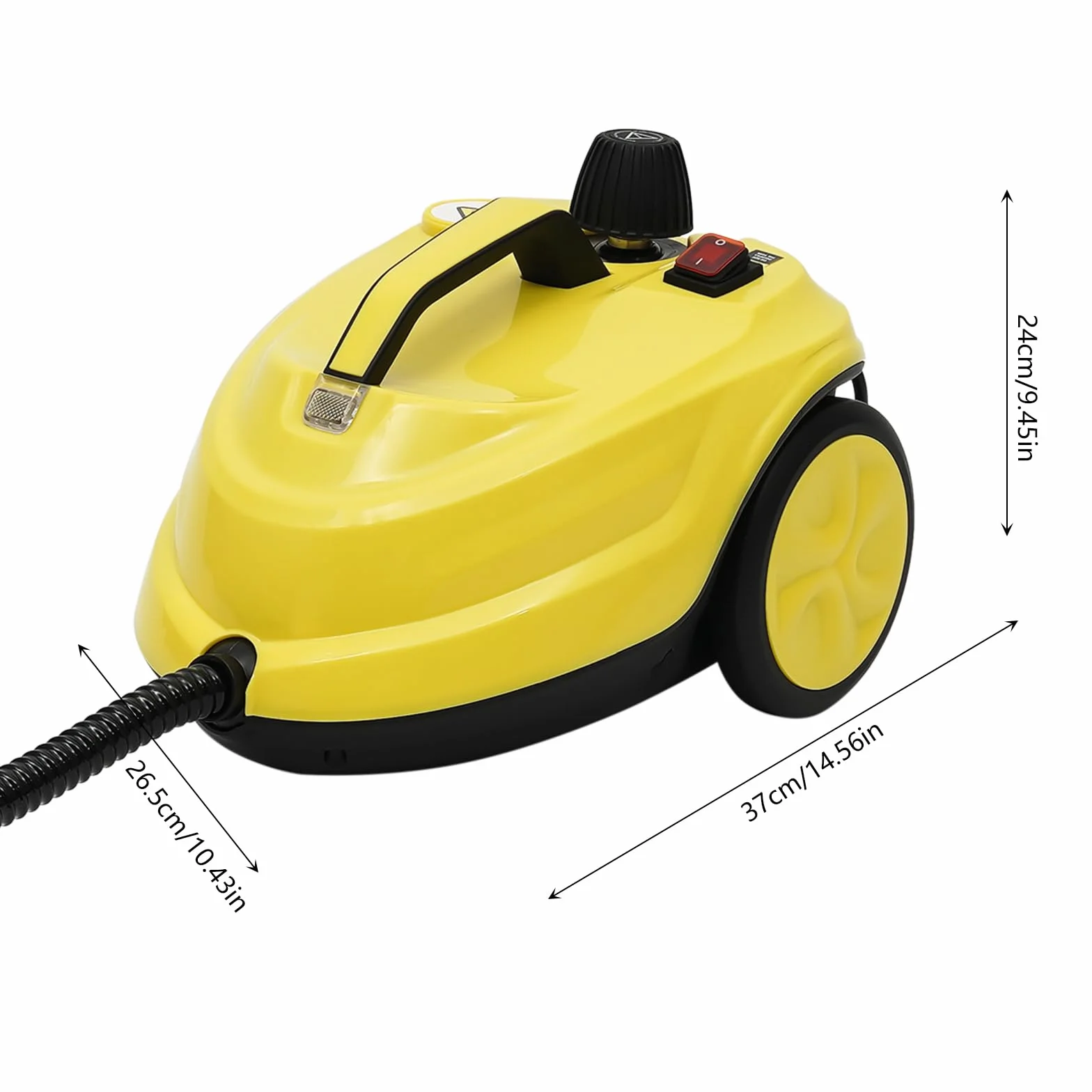 1.8L limpiador de vapor multifunción de alta presión limpiador de vapor de mano alfombras y suelos tapizados coche cocina azulejos