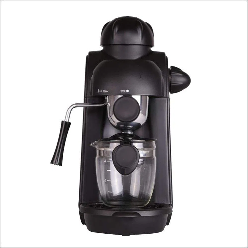Vaporizador de Leche Batidora de Leche Calentador de Leche Máquina de café por goteo Sistema de café expreso de vapor de 5 barras con espumador de leche Máquina de café expreso personal a presió