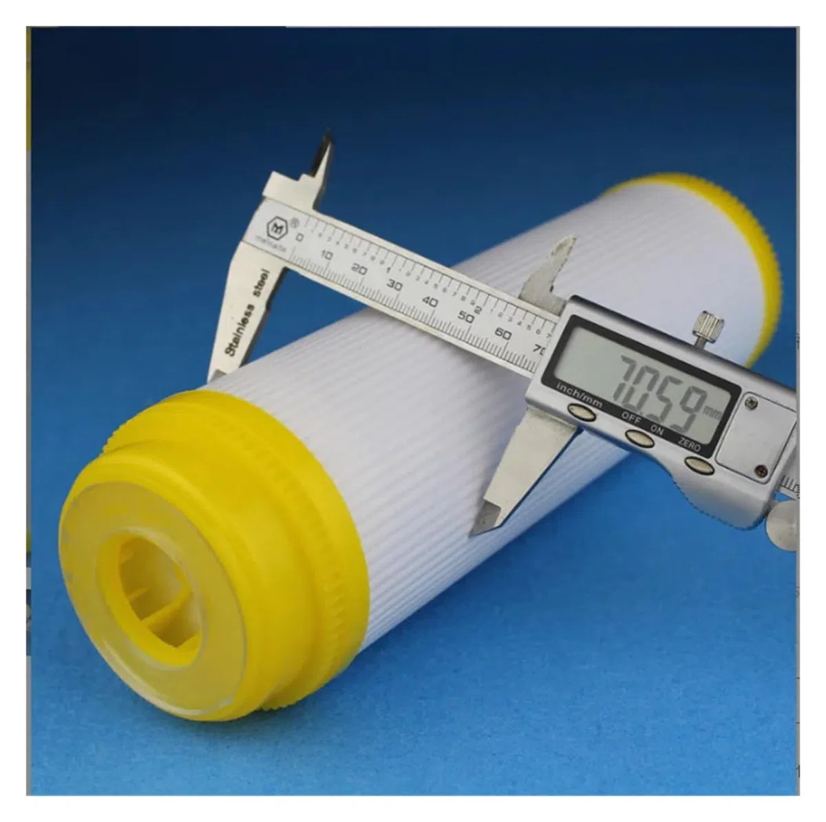 Cartucho de filtro de resina de 10 pulgadas, intercambio iónico de agua pura suavizada, elimina la descalcificación/sistema purificador de agua alcalina fuerte, 1 Uds.(2pcs)