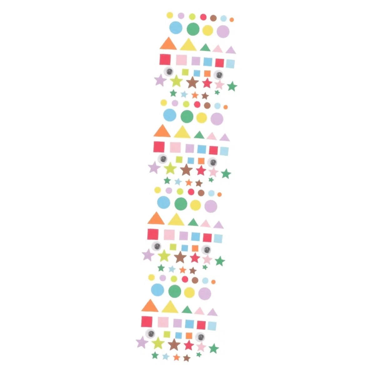 SHINEOFI 4juegos Pegatinas Geométricas Autoadhesivas Para Niño Niña De Espuma Colorida Para Manualidades y Decoración Infantil Para Scrapbooking y Proyectos Creativos Casa o Jardín De