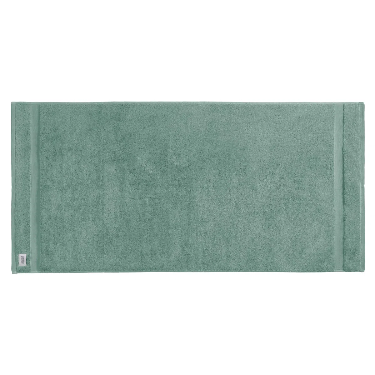 SCHÖNER WOHNEN Juego de 2 toallas de ducha de alta calidad, 70 x 140 cm, absorbentes, lujosas toallas de baño de color verde, 2 piezas, 100 % algodón, mullidas y suaves, combinables como juego de