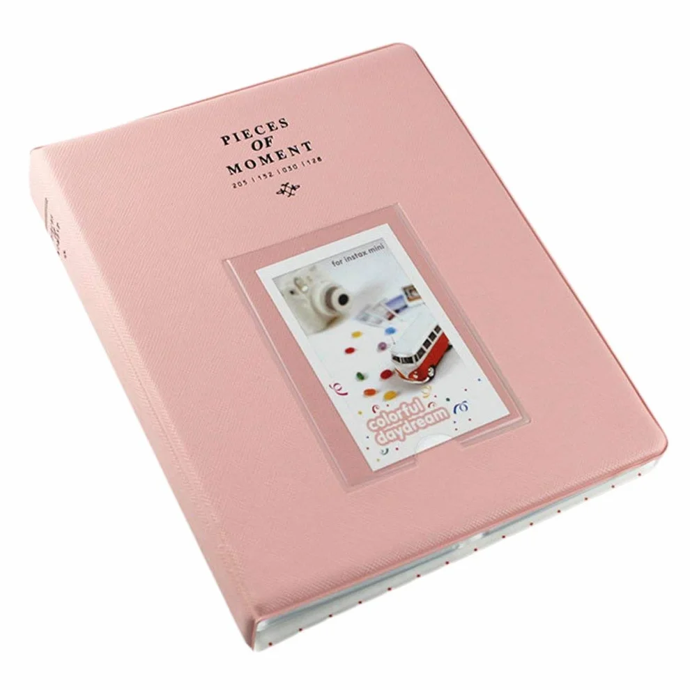 GLigeT Álbum de Fotos 64 Album Pocket Mini Instant Picture Box Storage Adecuado for Mini Película Fotos Álbumes Amigos Familia Amantes Álbum Album Fotos