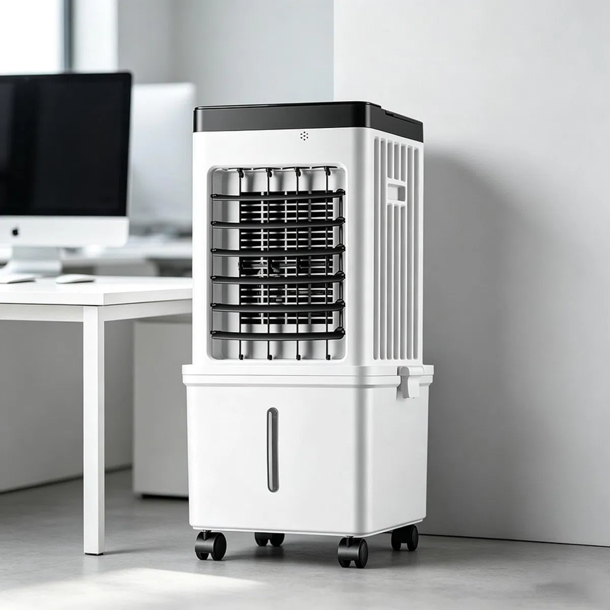 Aire Acondicionado Portatil Sin Tubo Con HumidificacióN 36–45 DB DepóSito De Agua De MáS De 10 L 3 Velocidades Con Temporizador De 2–8 H Para El Hogar