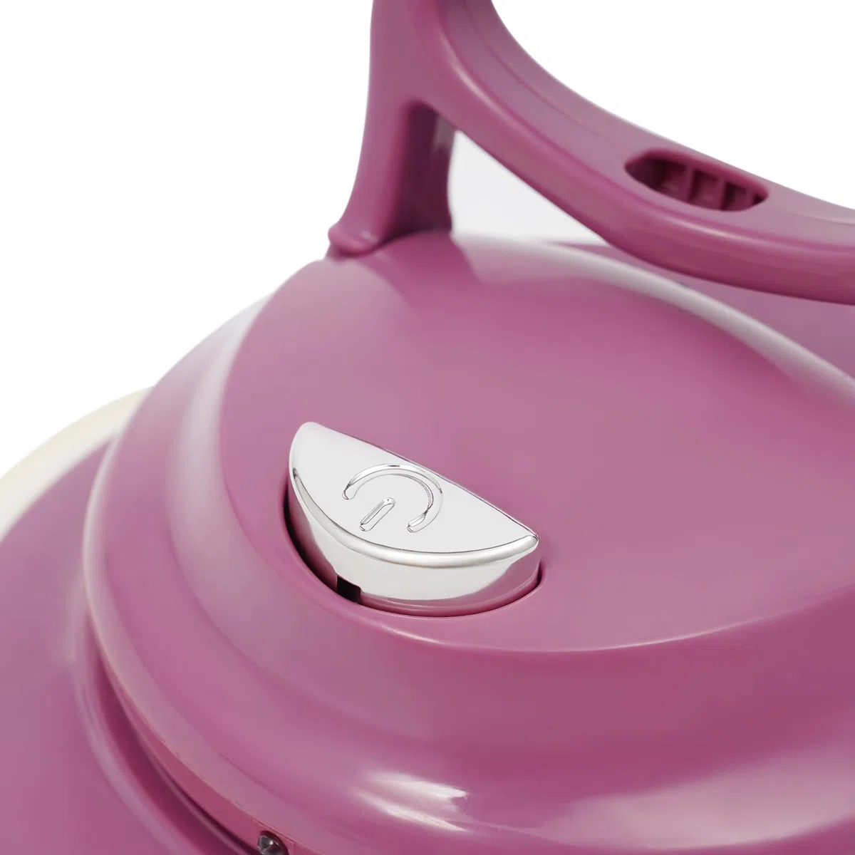 Mopa eléctrica rosa con cable USB 36 W 160 RPM con batería con 6 almohadillas y luz LED – Limpiador de suelos para madera, azulejos y laminados