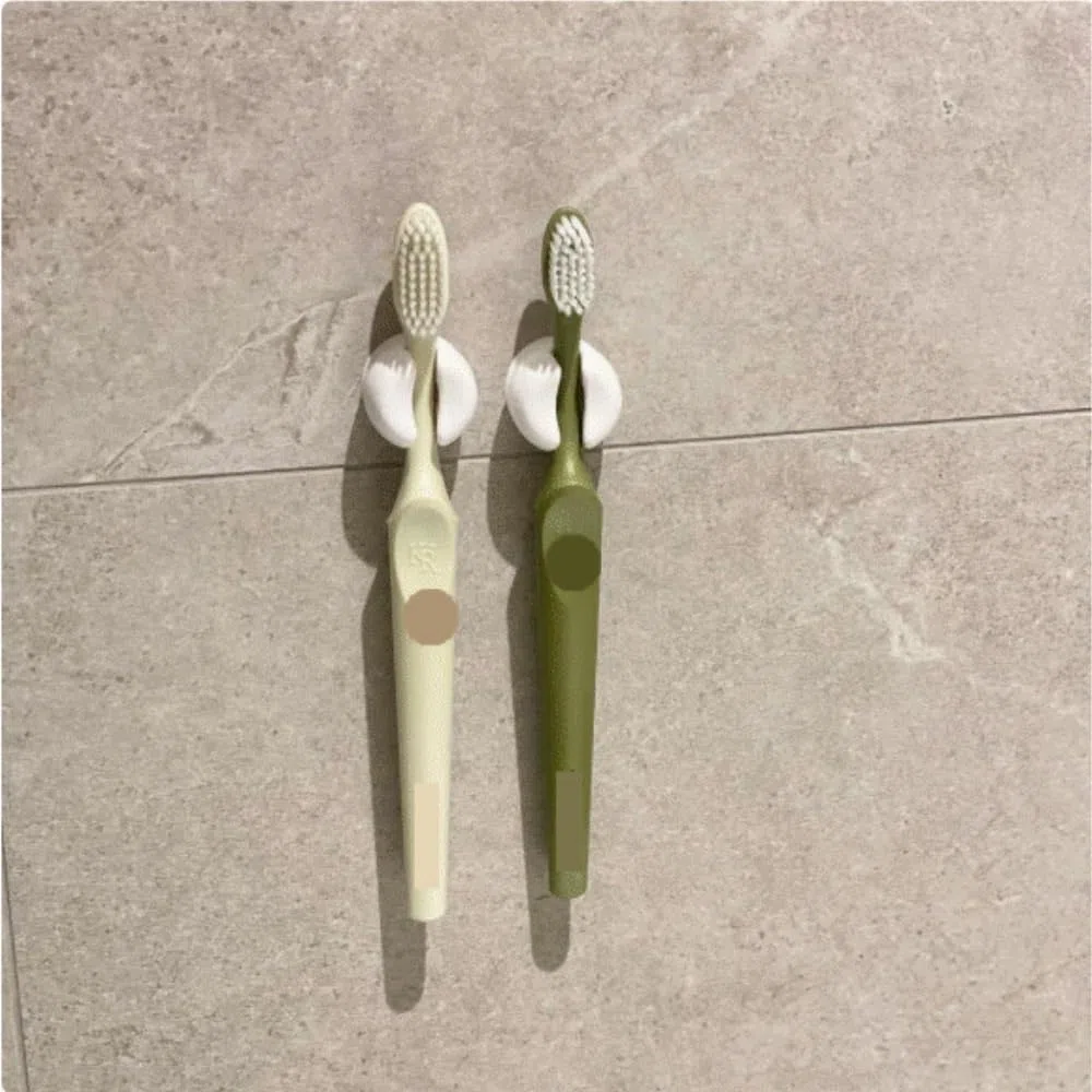 Modern Porta Cepillos De Dientes, Soporte Multifuncional For Cepillos De Dientes con Ventosa For Almacenamiento Montado En La Pared Ahorra Espacio(6pc)