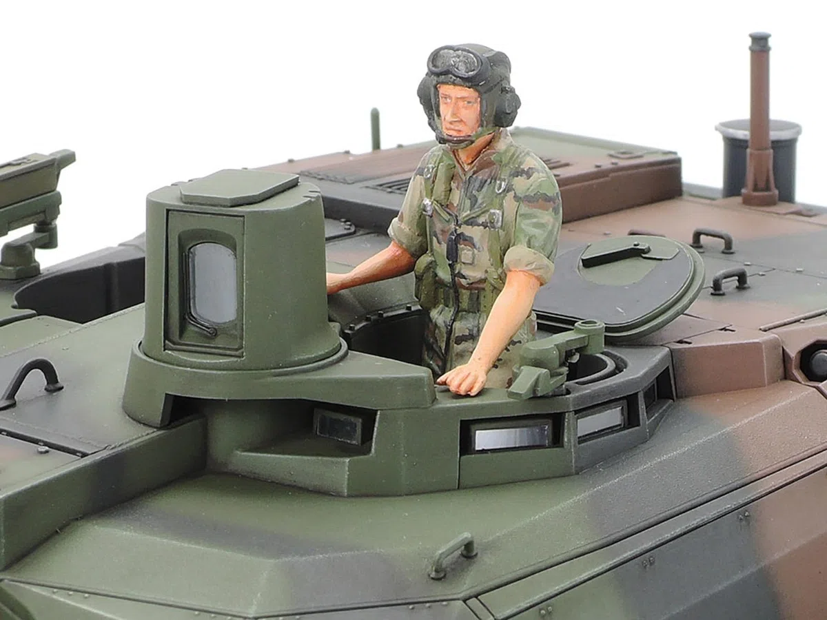 Tamiya TAM35362 1/35 Vehículo Tanque de Batalla Principal 35362-1:35 French KPz Leclerc Series 2, construcción de Modelos, Kit de plástico, sin barnizar, Mediano