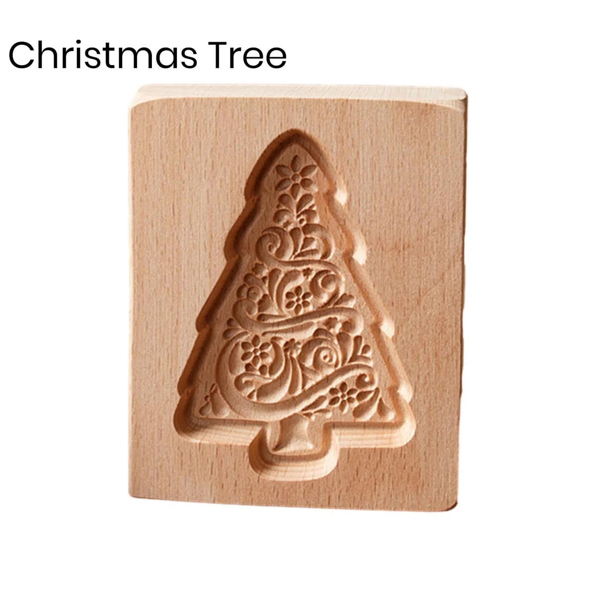 Cortadores de galletas, Moldes de madera for galletas, galletas, galletas antiadherentes, galletas 3D de madera, animales, flores, copos de nieve, Papá Noel, lavavajillas, dulces de Chocolate