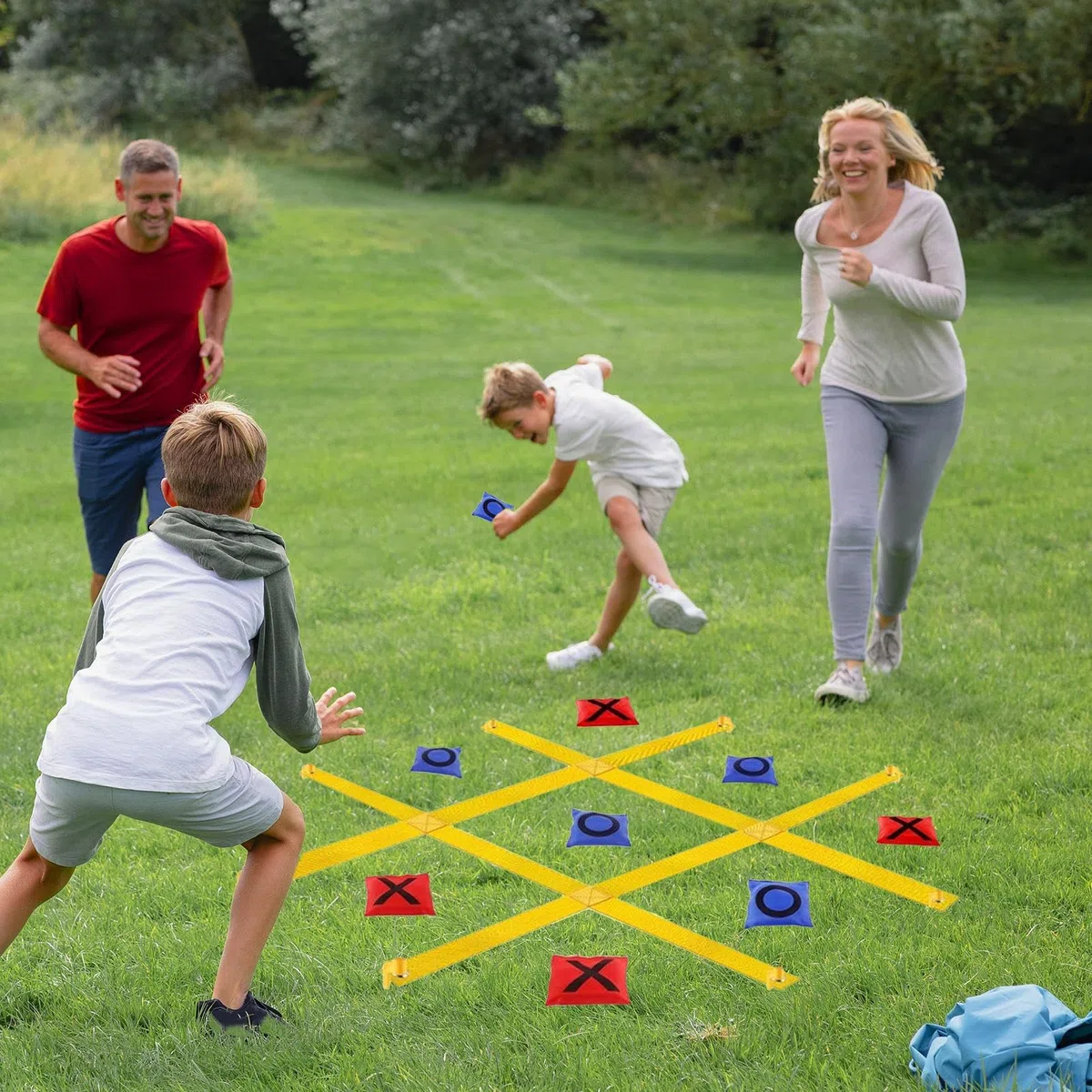 Juego de lanzamiento de jardín, juegos de lanzamiento de jardín grande para el patio trasero, juego de fiesta interactivo para jardín, celebraciones familiares, fin de semana, escuela, patio, exterior