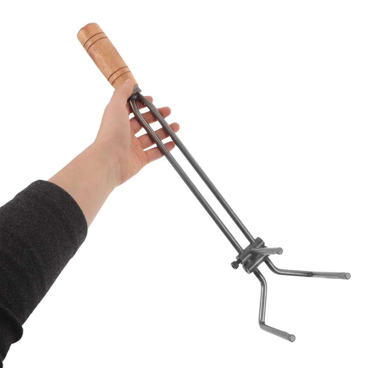 Pinzas para Recipiente de Fundición de Oro y Metales Herramienta de 43 Cm Agarre Ergonómico para Horno de Derretido
