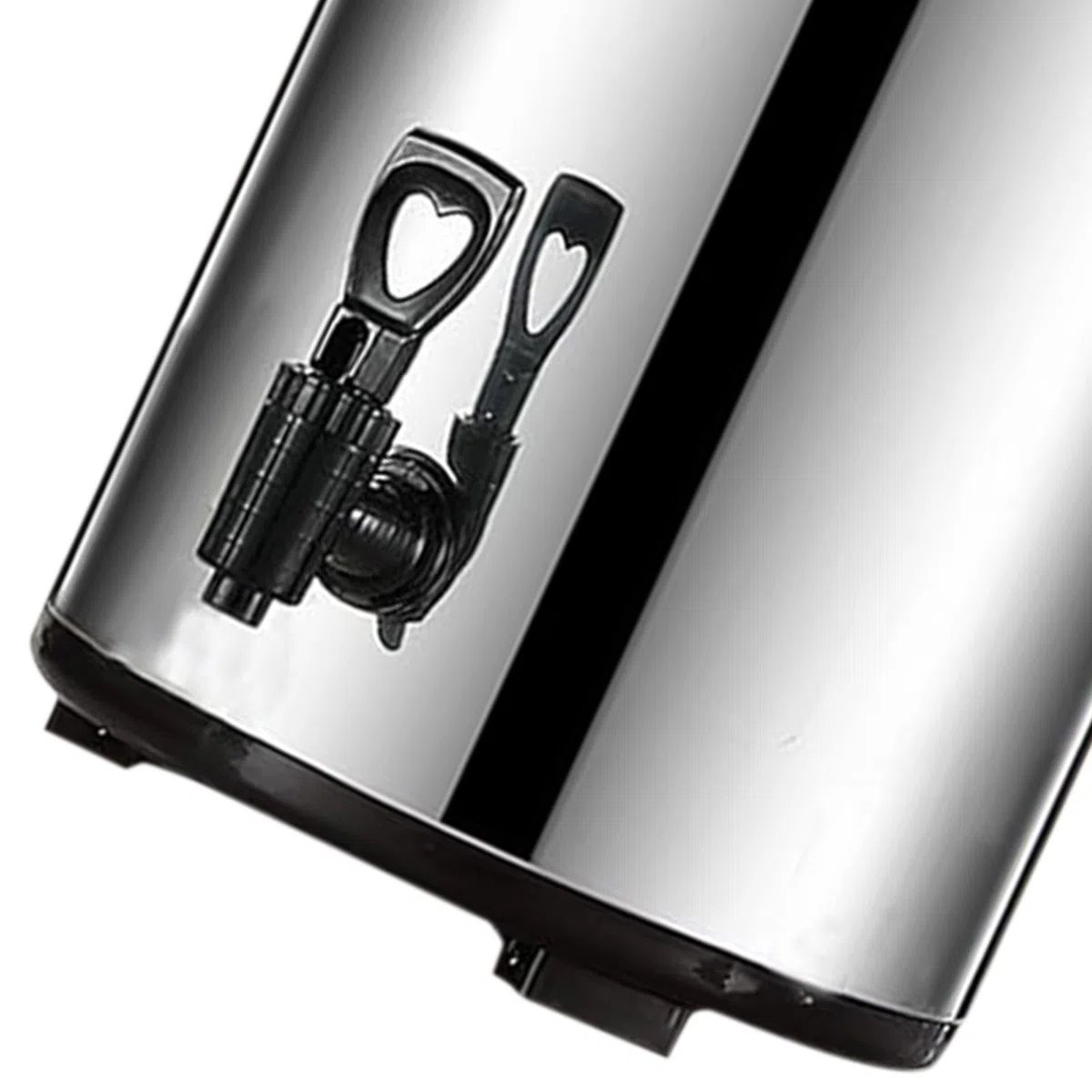 Dispensador de Bebidas Aislado Con Grifo Y Recipiente De Doble Pared | Dispensador de Café de Acero Inoxidable de Gran Capacidad para para bebidas frías y calientes, , té, leche, camping