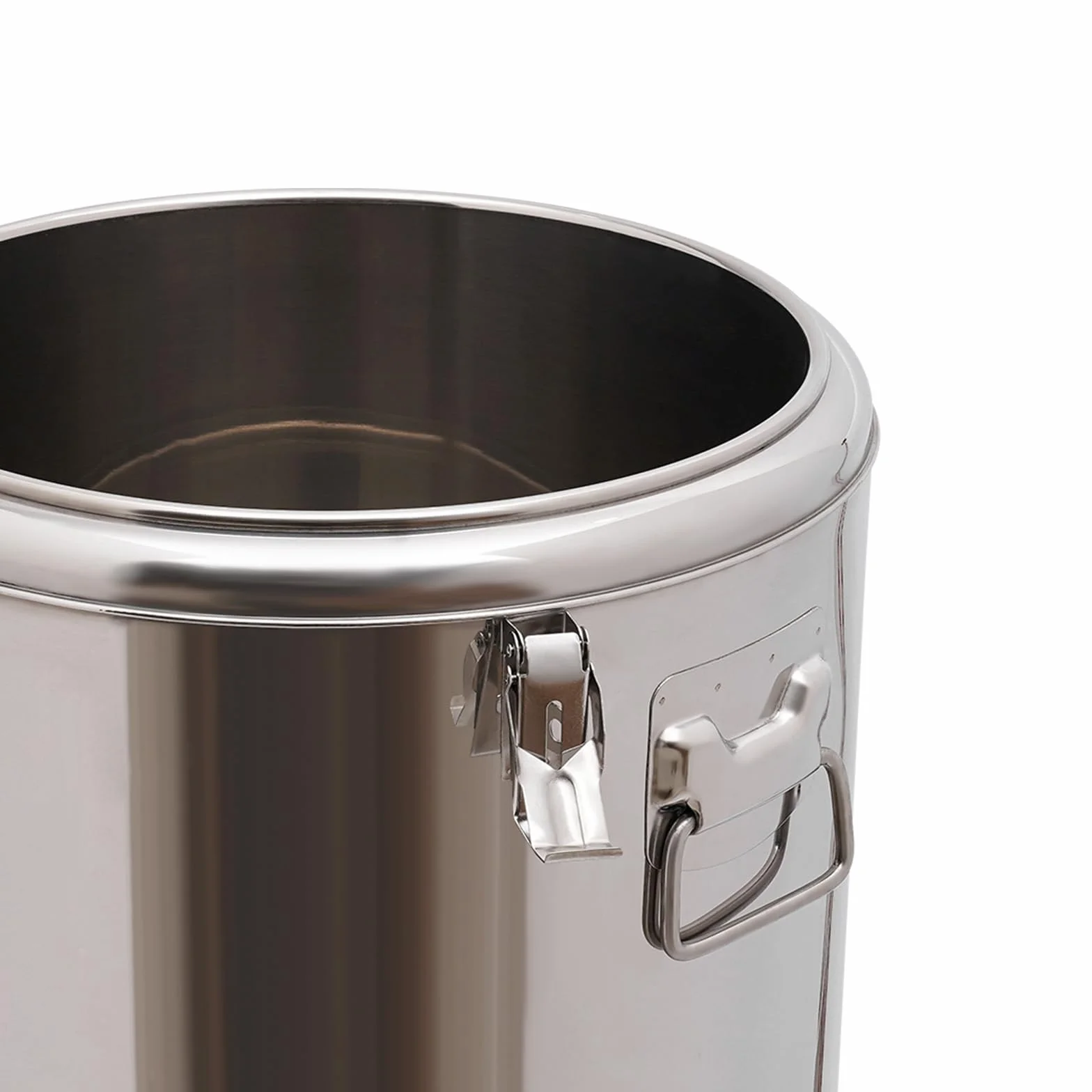 Recipiente térmico de transporte de acero inoxidable de 32 litros, recipiente de transporte térmico 201, bebidas calientes y frías, 8 h aislado, dispensador de bebidas grande para fiestas