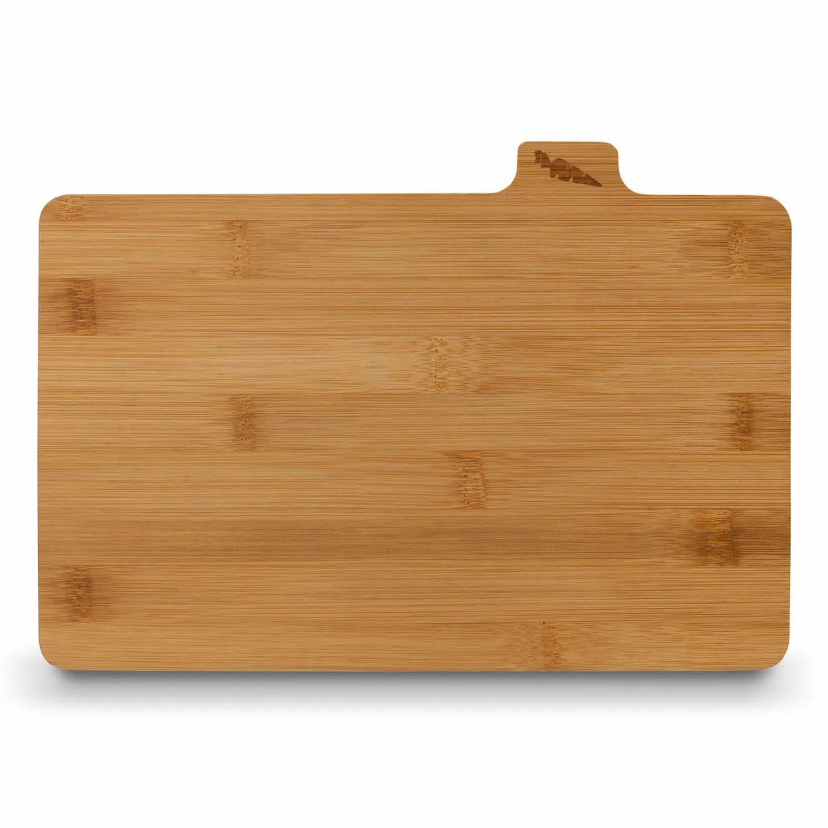 Juego de 4 tablas de cortar con soporte de cedro, un juego de tablas de cocina de bambú en un soporte de metal negro, tabla de cortar