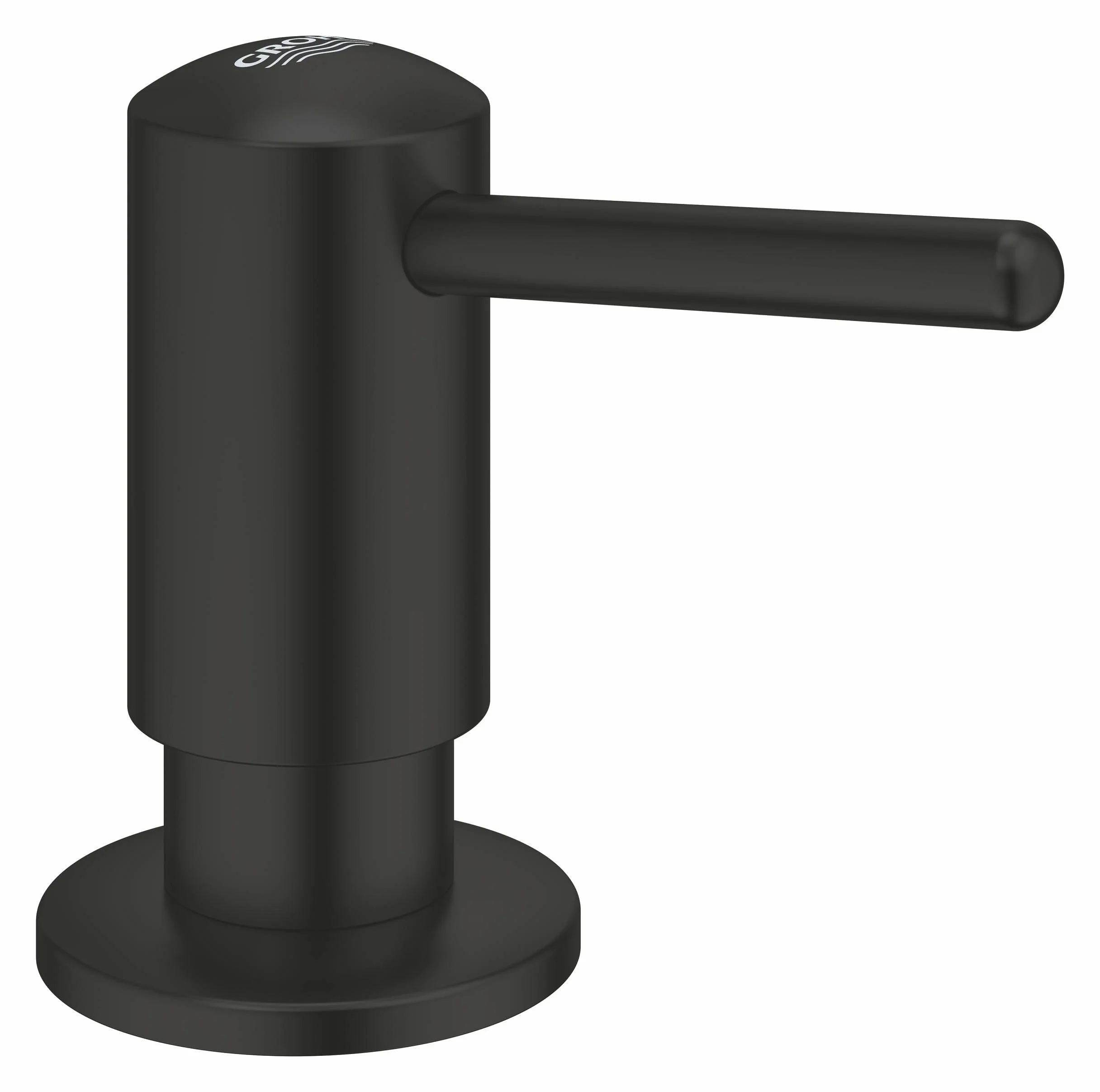 GROHE Contemporary Quickfix-Dispensador de jabón, Negro Mate 1021652430