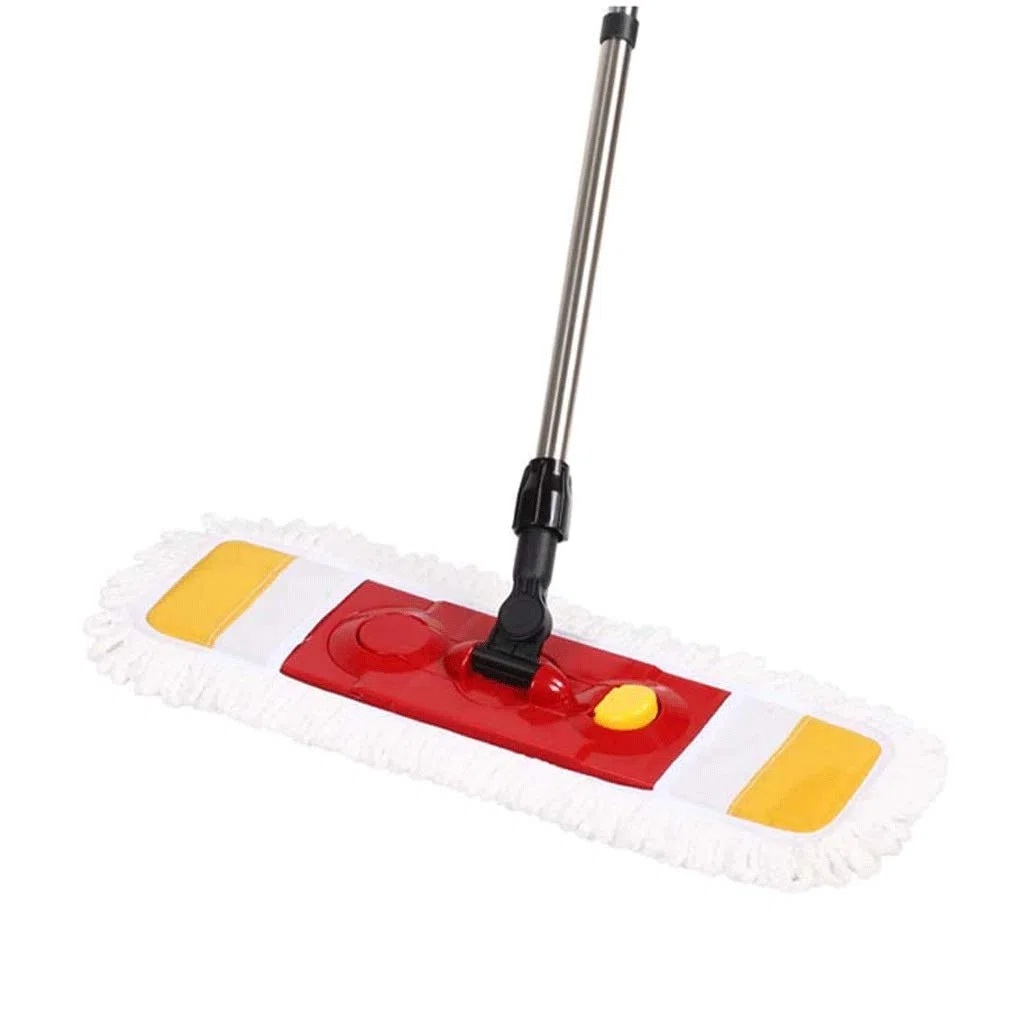 Trapeador para Polvo, trapeadores de Microfibra para Limpieza de Pisos, con Mango Ajustable Extensible y Almohadillas Lavables para trapeadores
