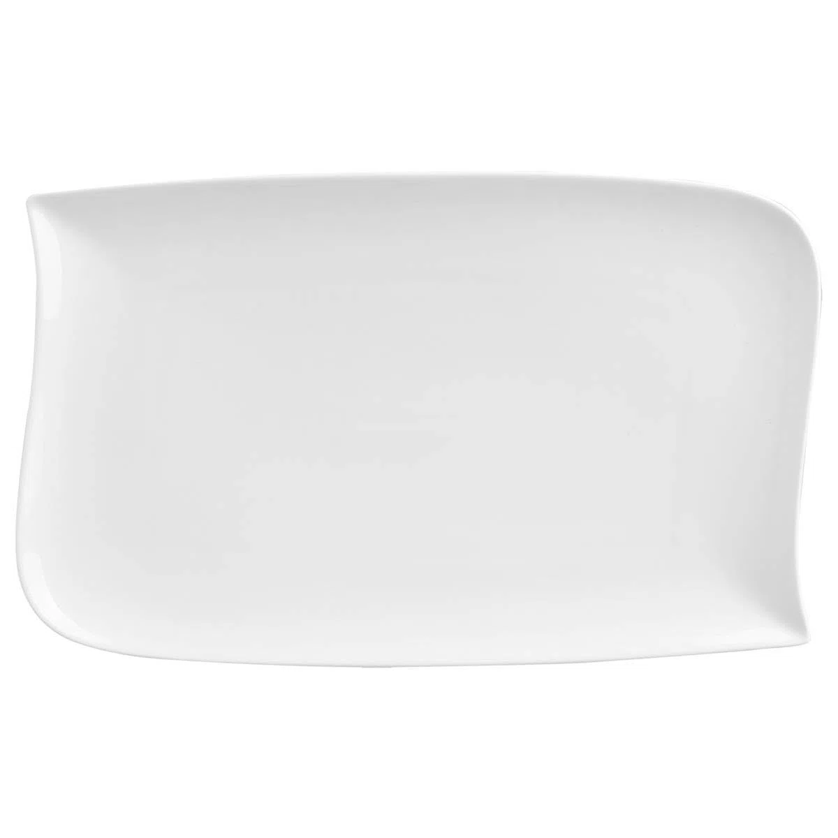 Secret de Gourmet - Lote de 6 platos llanos rectangulares Vague 33x20cm