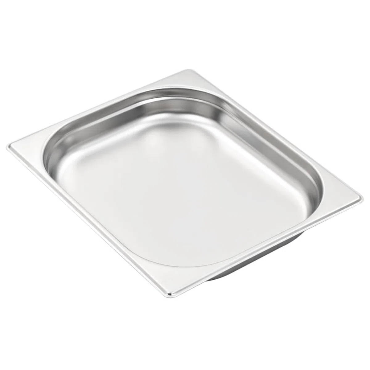 Homgoday Gastronorm - Juego de 8 recipientes GN 1/2 de 40 mm de acero inoxidable para mesa de vapor para el hogar y el jardín