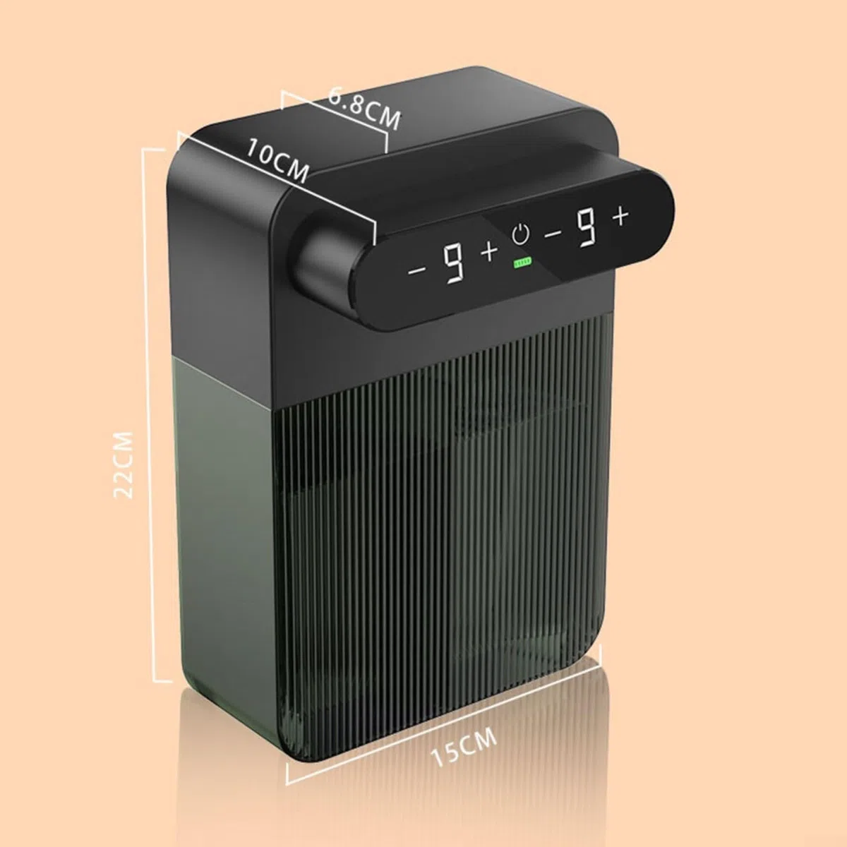 Dispensador de jabón eléctrico de doble cabeza, espuma y líquido sin contacto, 9 velocidades, 400 ml, IPX7 impermeable, batería de 3000 mAh para cocina y baño (A)