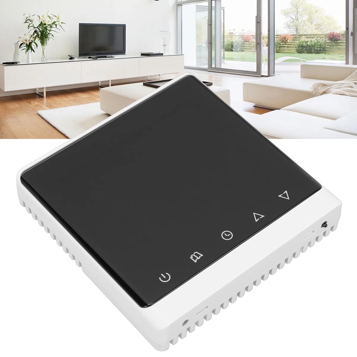 Controlador Inteligente de Aire Acondicionado con Pantalla LCD, Sensor de Temperatura de Alta Precisión para Uso Doméstico, Diseño Fácil de Leer