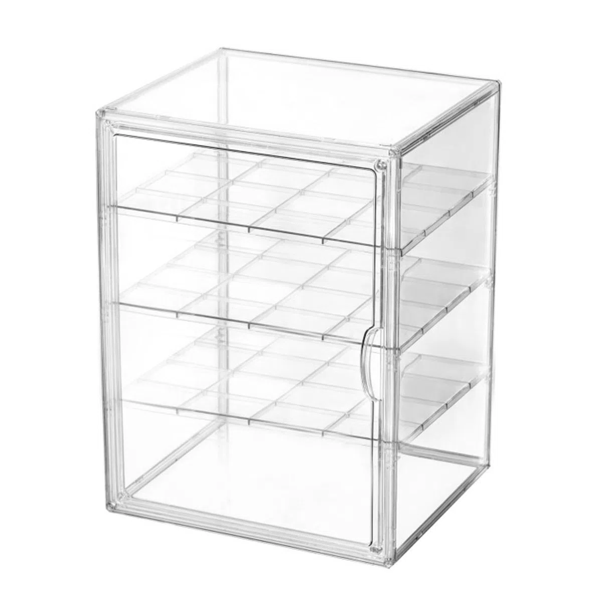 Expositor De Pastelería Gran contenedor expositor transparente de acrílico | Esquinera Para Sándwich Tostada Barra De Pan Bagel Panecillo Masa Plátano Mantequilla Encimera Esquina Hogar Frigorífic