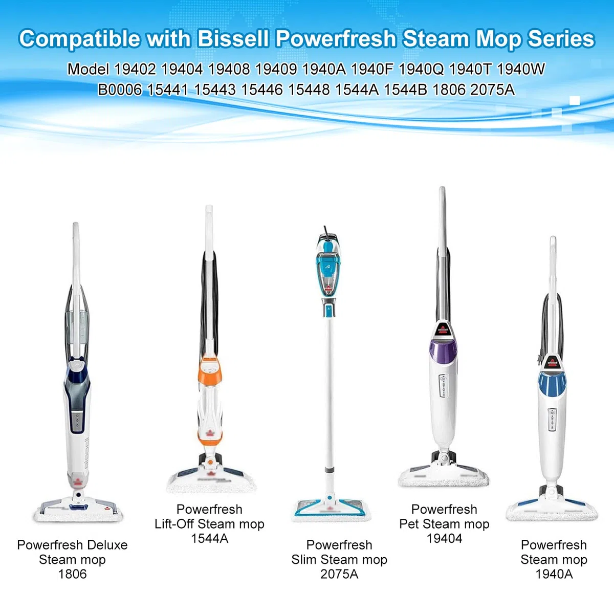 GFRED Household Steam Cleaner/Steam Mop Accessory